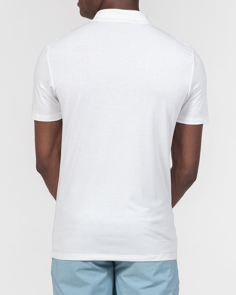Parrot Love Men's Slim Fit Short Sleeve Polo