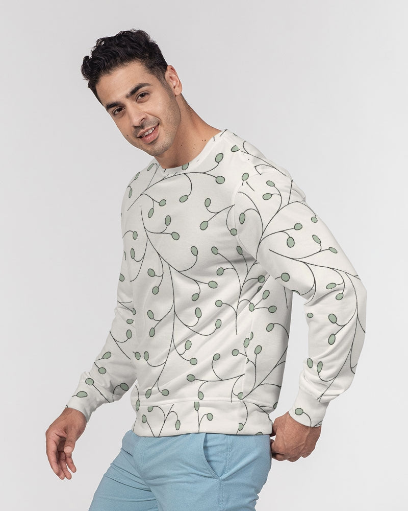 Sprigs Men's Classic French Terry Crewneck Pullover