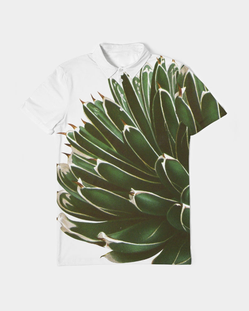 Plant Men's Slim Fit Short Sleeve Polo