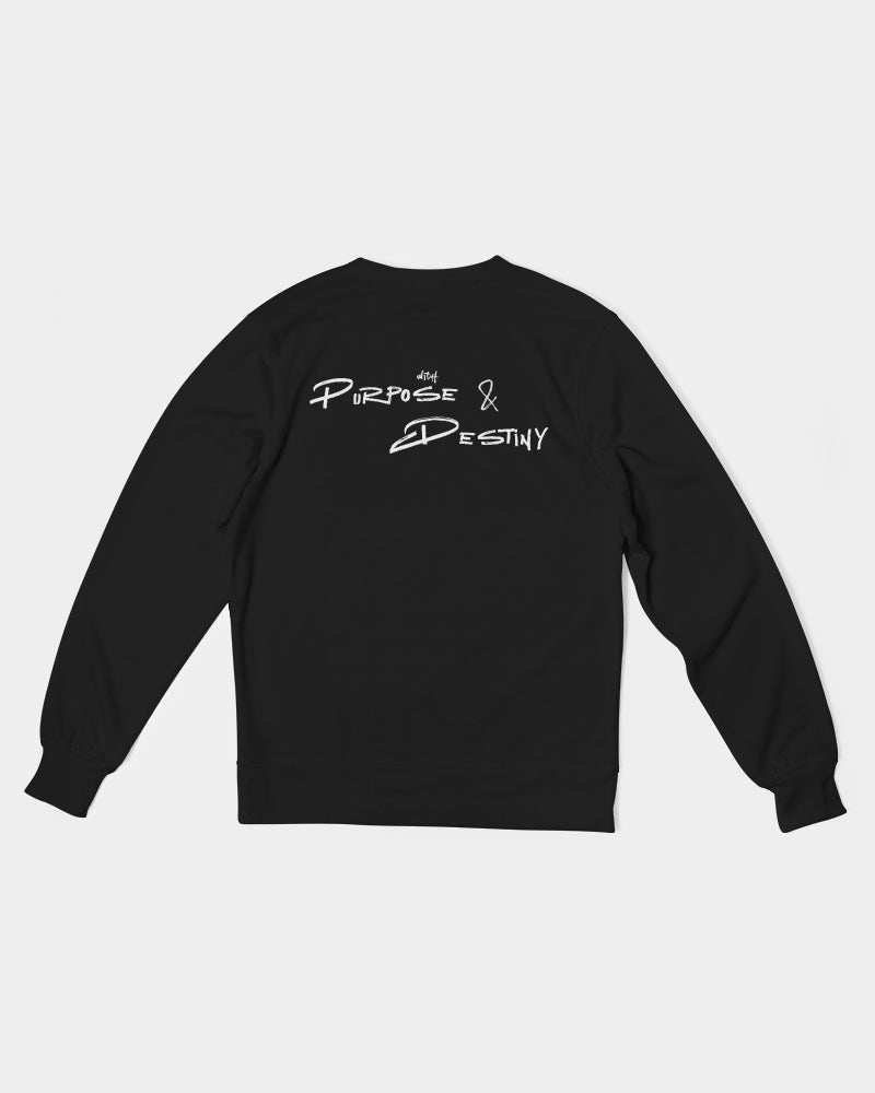 I am He Purpose Men's Classic French Terry Crewneck Pullover