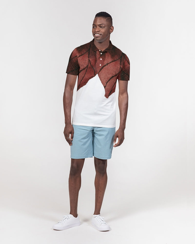 Red Autumn Men's Slim Fit Short Sleeve Polo