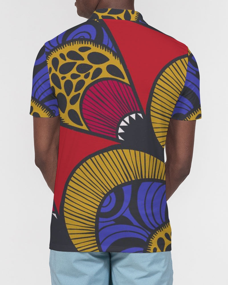 Tribes Forever Men's Slim Fit Short Sleeve Polo