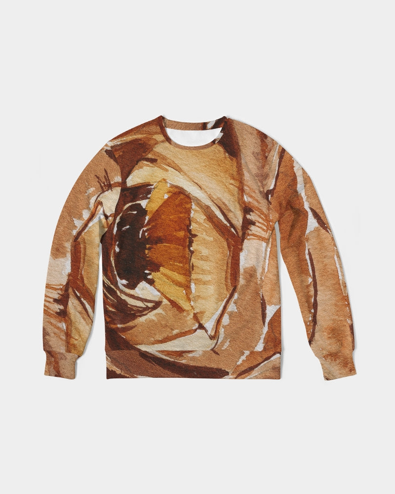 Autumn Bloom Men's Classic French Terry Crewneck Pullover