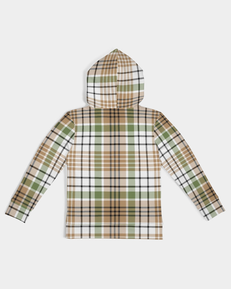 Autumn Plaid Kids Hoodie