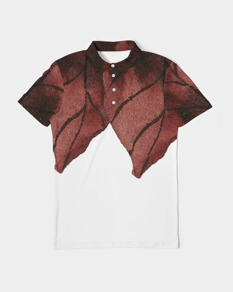 Red Autumn Men's Slim Fit Short Sleeve Polo