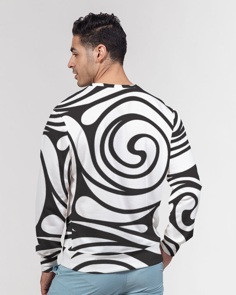 Psychedelic Men's Classic French Terry Crewneck Pullover