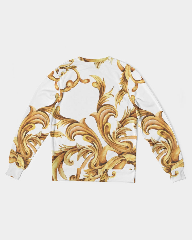 Vintage Gold Men's Classic French Terry Crewneck Pullover