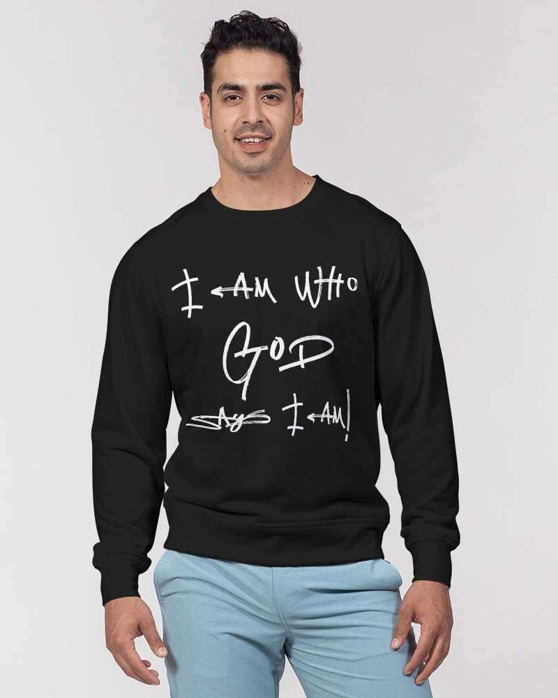 I AM Men's Classic French Terry Crewneck Pullover