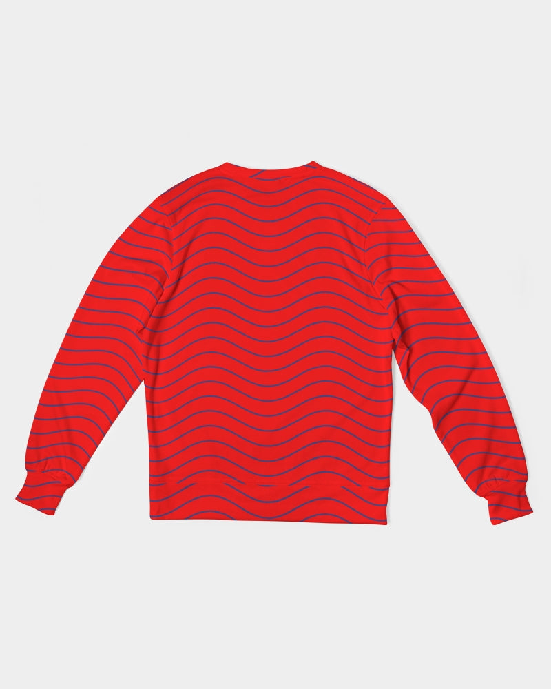 Patriotic Men's Classic French Terry Crewneck Pullover