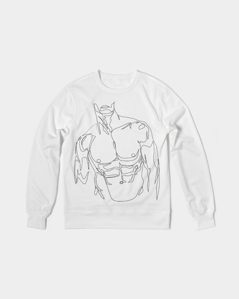 AV Signature Men's Classic French Terry Crewneck Pullover