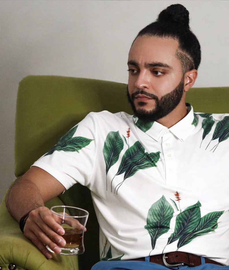 Leaves R Us Slim Fit Polo