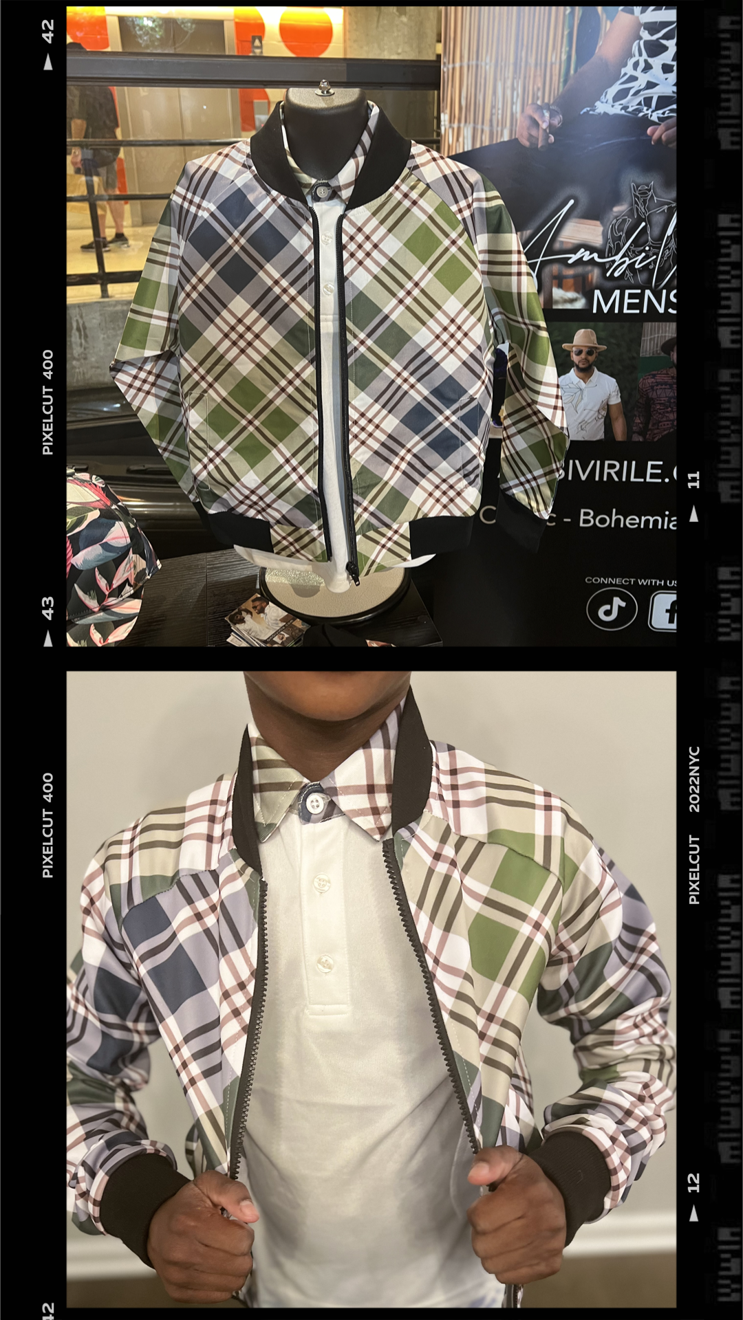 Classic Plaid Kid's Bomber - EOS sale
