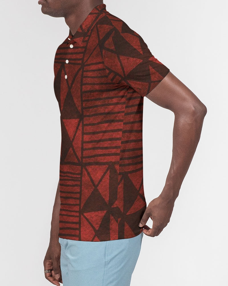 Tribal Diamond Slim Fit Polo
