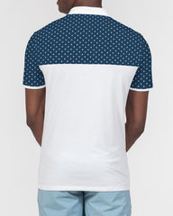 Blue Dot Men's Slim Fit Short Sleeve Polo