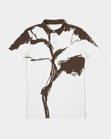 Tree of Life Men's Slim Fit Short Sleeve Polo