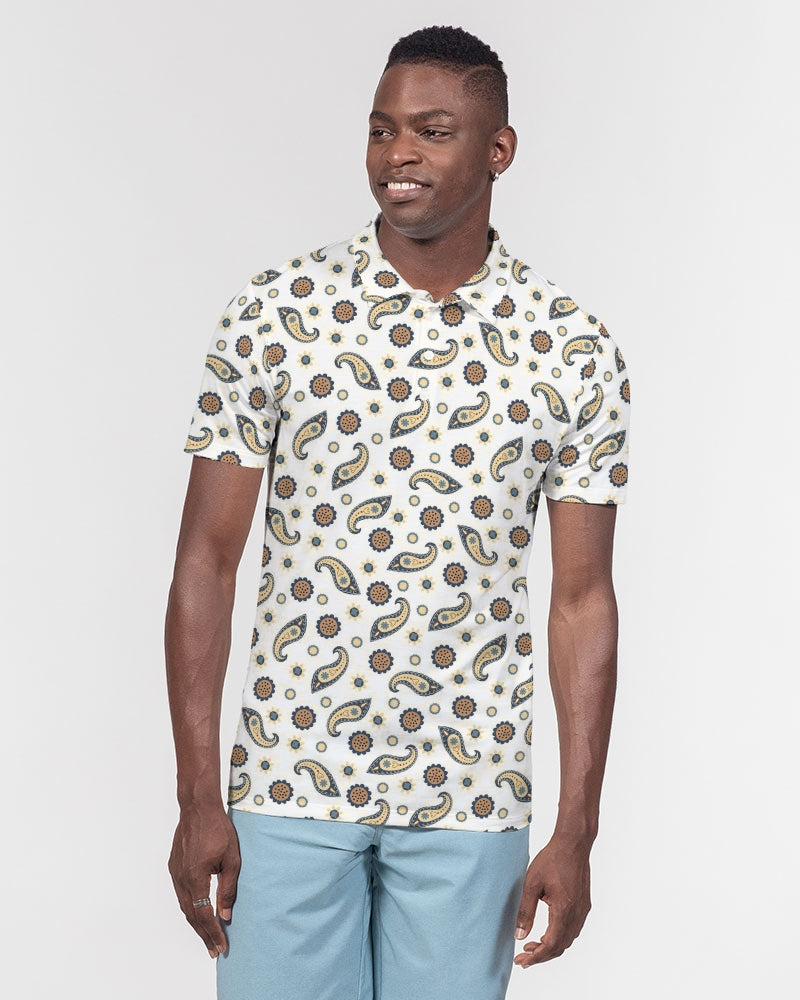 Morning Paisley Slim Fit Polo