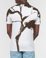 Tree of Life Men's Slim Fit Short Sleeve Polo