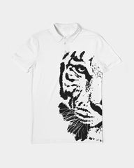 Tiger Black Head Men's Slim Fit Short Sleeve Polo