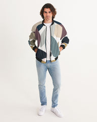 Geo Leaf Men's Bomber Jacket