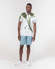 Plant Men's Slim Fit Short Sleeve Polo
