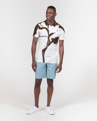 Tree of Life Men's Slim Fit Short Sleeve Polo