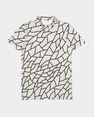 Glass Mud Men's Slim Fit Short Sleeve Polo