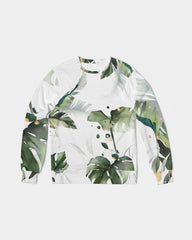 Monstera Men's Classic French Terry Crewneck Pullover