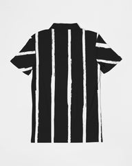 Big PINS Men's Slim Fit Short Sleeve Polo