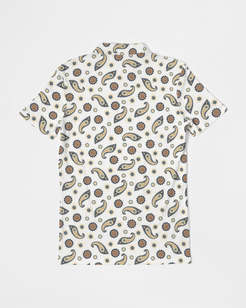 Morning Paisley Slim Fit Polo