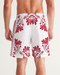 Red Ceramics Men's Swim Trunk