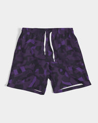 AV Purple Camo Men's Swim Trunk