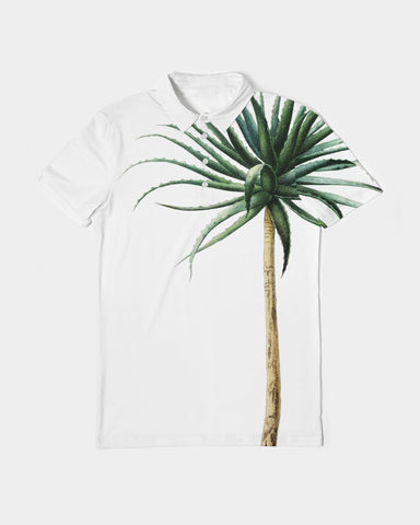 Exotic Life Tree Men's Slim Fit Short Sleeve Polo