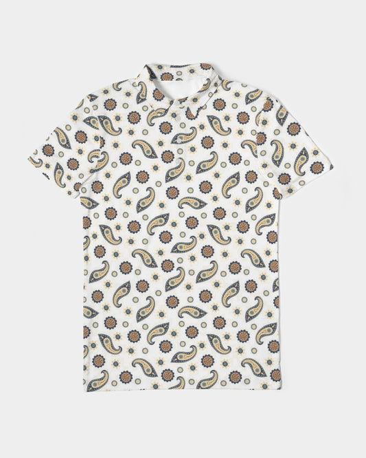Morning Paisley Slim Fit Polo