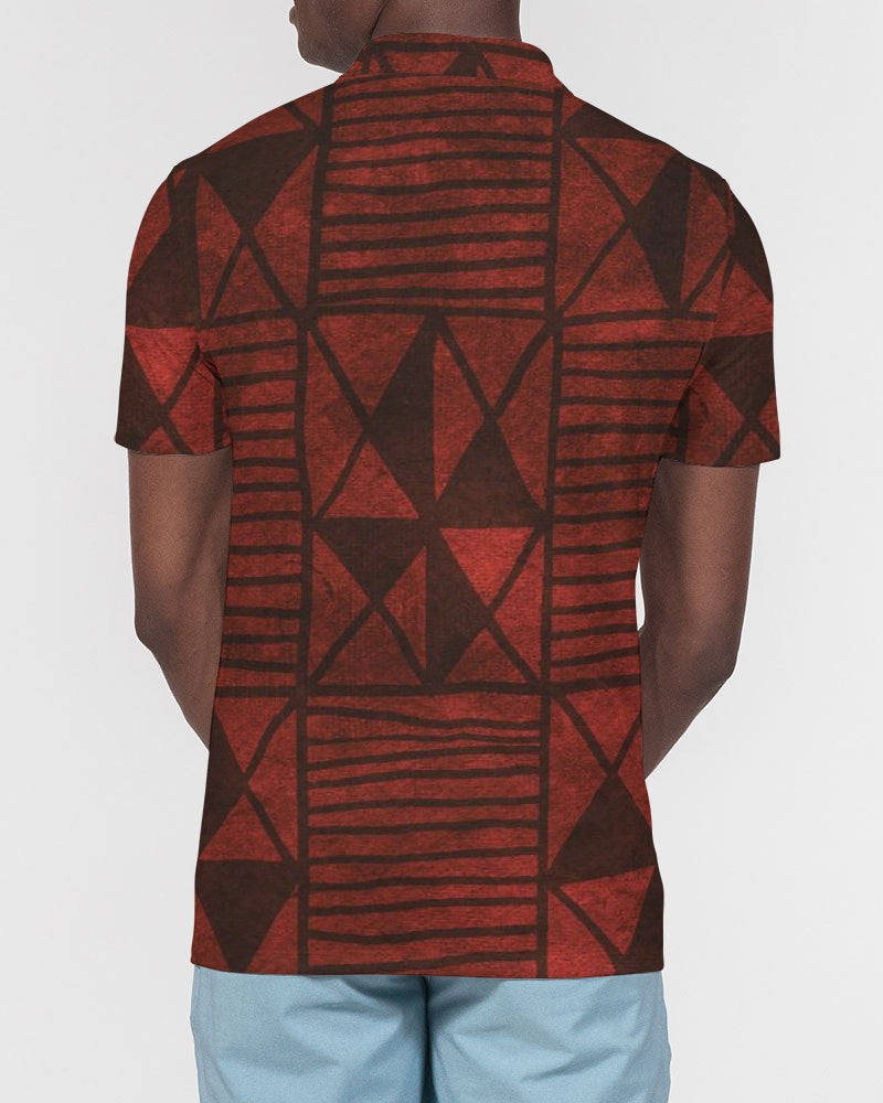 Tribal Diamond Slim Fit Polo