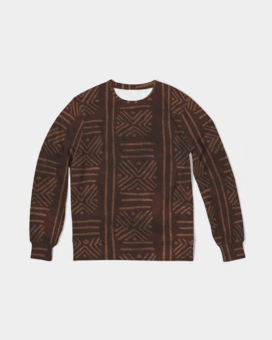 African Beauty Men's Classic French Terry Crewneck Pullover