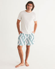 Green Diamonds Swim Trunk