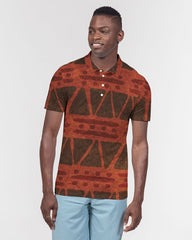 Tribe Love Men's Slim Fit Short Sleeve Polo