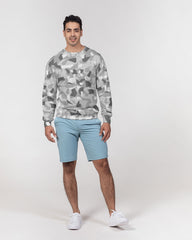 AV White Camo Crewneck
