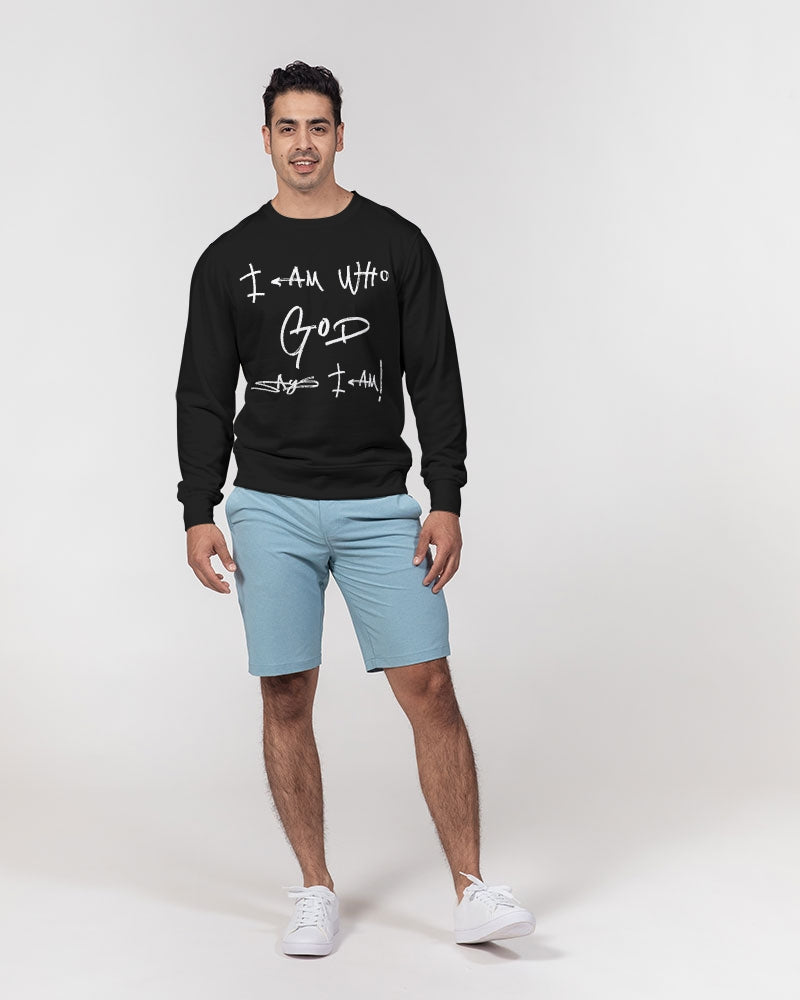 I AM Men's Classic French Terry Crewneck Pullover