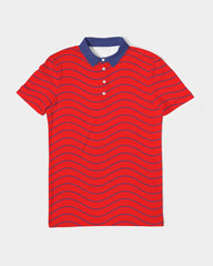 Patriotic Men's Slim Fit Short Sleeve Polo
