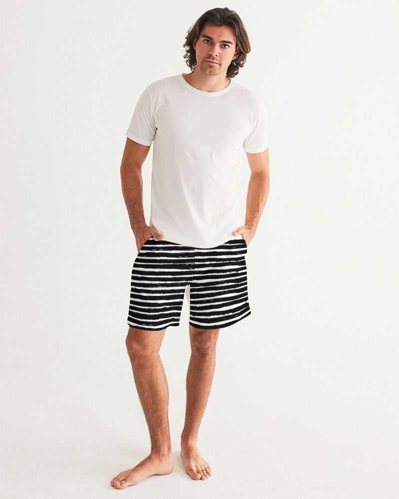 Men's Wipe Out Swim Trunks — bold all-over print by AmbiVirile, view 5