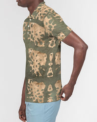 Crocodile Sense Men's Slim Fit Short Sleeve Polo