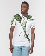 Plant Men's Slim Fit Short Sleeve Polo
