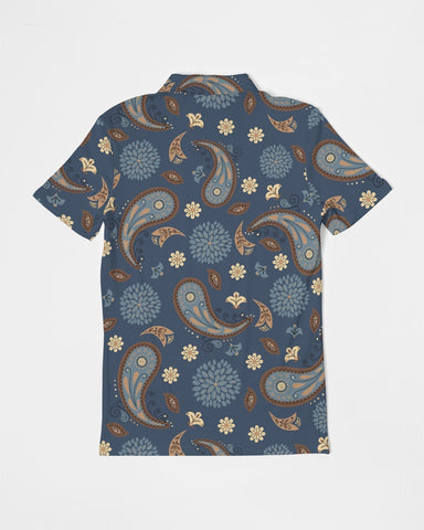 Moonlight Paisley Polo