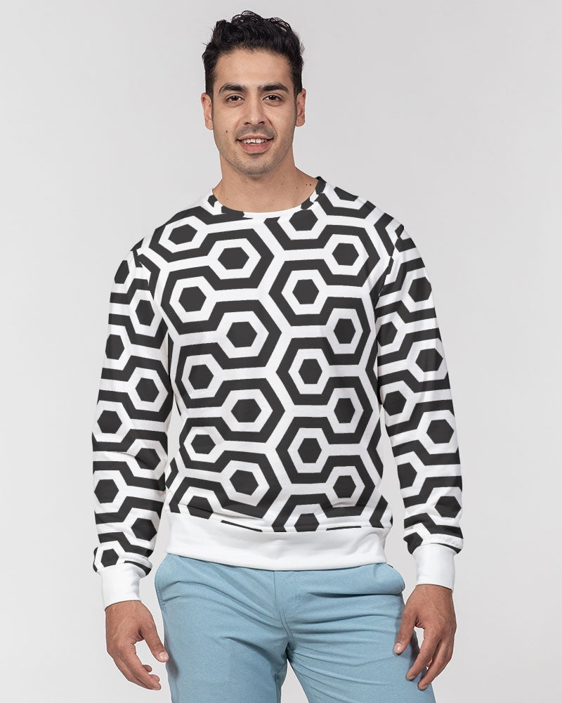 Black Matter Men's Classic French Terry Crewneck Pullover