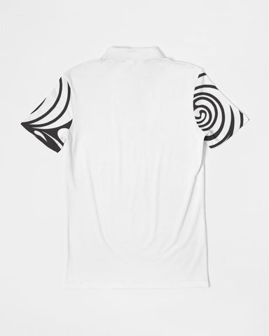Psychedelic Men's Slim Fit Short Sleeve Polo