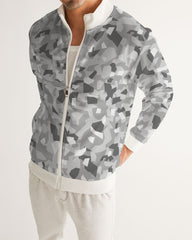 AV White Camo Men's Track Jacket
