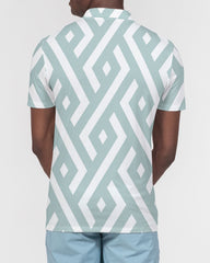 Green Diamonds Men's Slim Fit Short Sleeve Polo