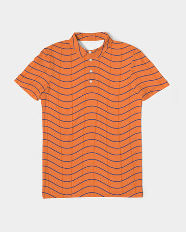 Pumpkin Men's Slim Fit Short Sleeve Polo