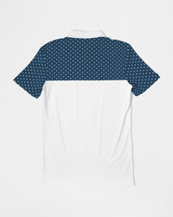 Blue Dot Men's Slim Fit Short Sleeve Polo